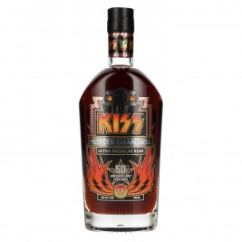 Kiss 14 Years Old Hotter than Hell Ultra Premium Rum 50th Anniversary Edition 45% Vol. 0,7l
