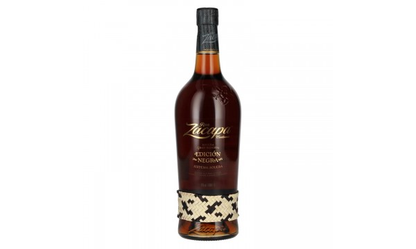 Ron Zacapa Centenario EDICIÓN NEGRA Sistema Solera Gran Reserva 43% Vol. 1l