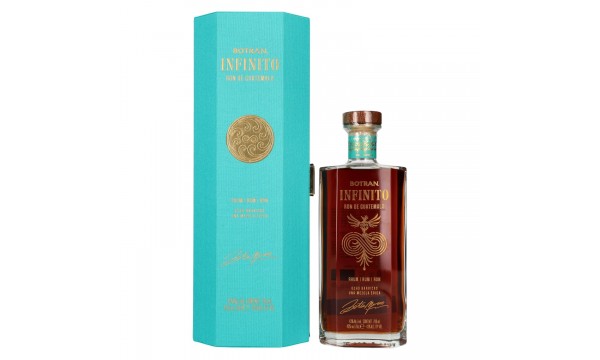 Botran INFINITO Ron de Guatemala Rum 43% Vol. 0,7l dovanų dėžutėje