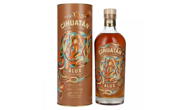 Cihuatán 15 Alux Aged Rum Limited Edition 43,2% Vol. 0,7l dovanų dėžutėje Cihuatán 15 Alux Aged Rum Limited Edition 43,2% Vol. 0,7l dovanų dėžutėje
