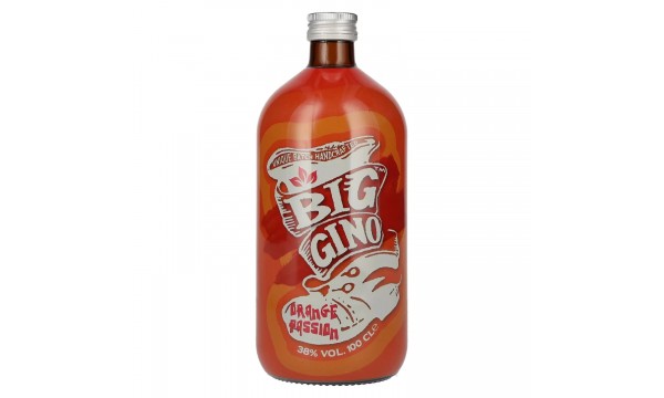 Big Gino Gin ORANGE PASSION 38% Vol. 1l Big Gino Gin ORANGE PASSION 38% Vol. 1l
