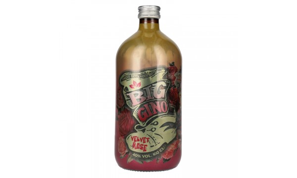 Big Gino Gin VELVET ROSE 40% Vol. 1l