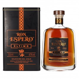Ron Espero ÚLTIMO Selección del Siglo Producción Limitada 42% Vol. 0,7l skardos dėžutėje