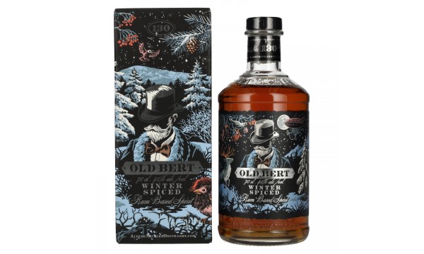 OLD BERT Winter Spiced Spirit Drink 40% Vol. 0,7l dovanų dėžutėje