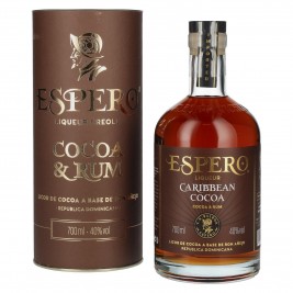 Ron Espero Caribbean Cocoa & Rum Liqueur 40% Vol. 0,7l dovanų dėžutėje