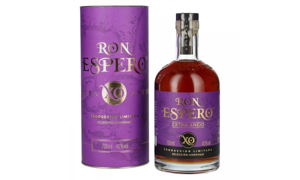 Ron Espero Extra Añejo XO Selección Homenaje Produccion Limitada 40% Vol. 0,7l dovanų dėžutėje