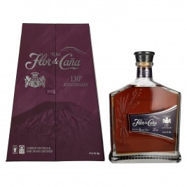 Flor de Caña 130th Anniversary Rum 45% Vol. 0,7l dovanų dėžutėje
