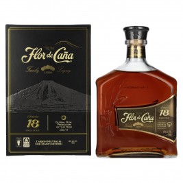 Flor de Caña Centenario 18 Years Old 40% Vol. 0,7l dovanų dėžutėje