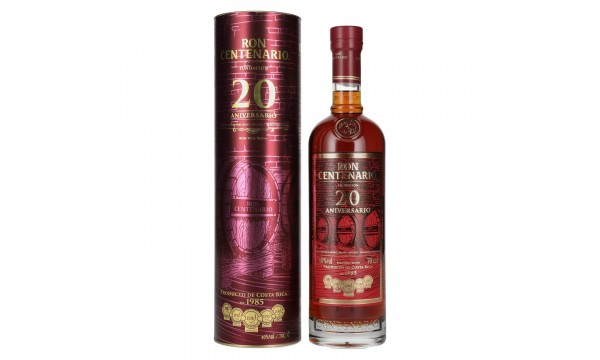 Ron Centenario FUNDACIÓN 20 Sistema Solera Rum 40% Vol. 0,7l dovanų dėžutėje