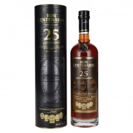 Ron Centenario GRAN RESERVA 25 Aniversario Rum 40% Vol. 0,7l Dovanų dėžutėje