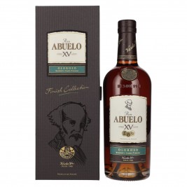 Ron Abuelo Añejo XV Años OLOROSO Sherry Cask Finish 40% Vol. 0,7l dovanų dėžutėje