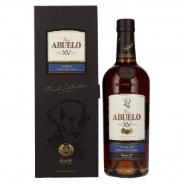 Ron Abuelo Añejo XV Años TAWNY Port Cask Finish 40% Vol. 0,7l dovanų dėžutėje