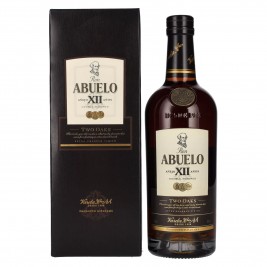 Ron Abuelo Añejo XII Años TWO OAKS Double Matured 40% Vol. 0,7l dovanų dėžutėje