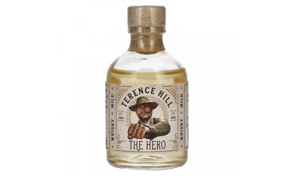 Terence Hill THE HERO Whisky Mild 46% Vol. 0,05l