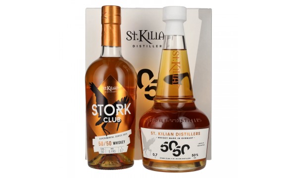 St. Kilian STORK CLUB 50/50 Experimental Series 2023 50% Vol. 2x0,7l dovanų dėžutėje