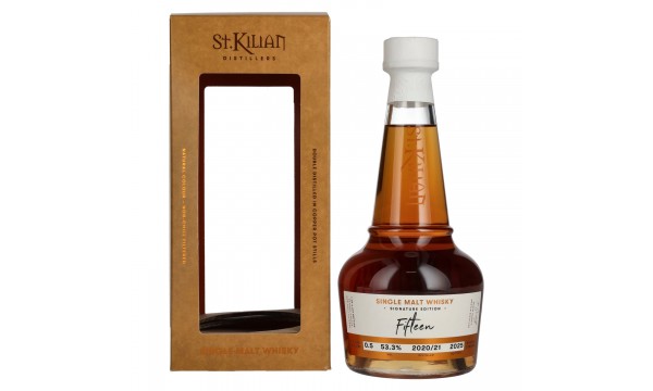 St. Kilian Signature Edition FIFTEEN Single Malt Whisky 2025 53,3% Vol. 0,5l dovanų dėžutėje