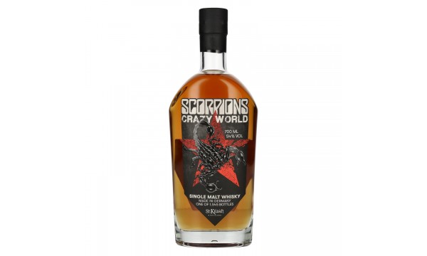 St. Kilian SCORPIONS CRAZY WORLD Single Malt Whisky 54% Vol. 0,7l