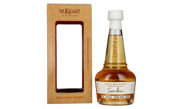 St. Kilian Signature Edition SEVENTEEN Single Malt Whisky 54,6% Vol. 0,5l dovanų dėžutėje