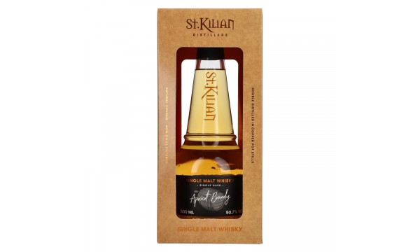 St. Kilian EX APRICOT BRANDY Single Cask Single Malt Whisky 50,7% Vol. 0,5l dovanų dėžutėje St. Kilian EX APRICOT BRANDY Single Cask Single Malt Whisky 50,7% Vol. 0,5l dovanų dėžutėje