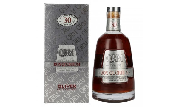Ron Quorhum 30 Aniversario Old Vintage Rum 40% Vol. 0,7l dovanų dėžutėje