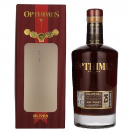 Opthimus 25 Años Malt Whisky Finish 43% Vol. 0,7l dovanų dėžutėje