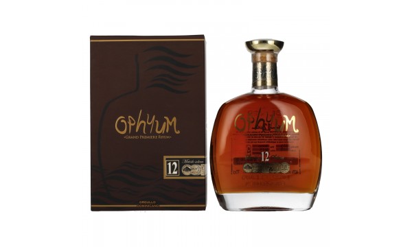 Ophyum 12 Metódo Solera Grand Premiere Rhum 40% Vol. 0,7l dovanų dėžutėje