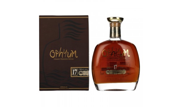 Ophyum 17 Metódo Solera Grand Premiere Rhum 40% Vol. 0,7l dovanų dėžutėje