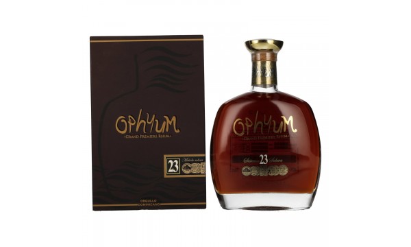 Ophyum 23 Metódo Solera Grand Premiere Rhum 40% Vol. 0,7l dovanų dėžutėje