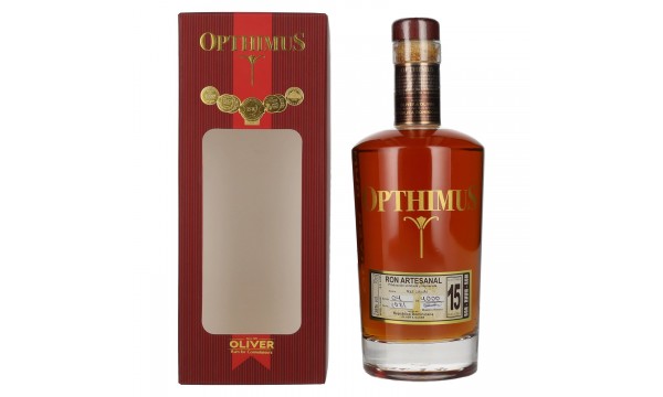 Opthimus 15 Años Res Laude 38% Vol. 0,7l dovanų dėžutėje