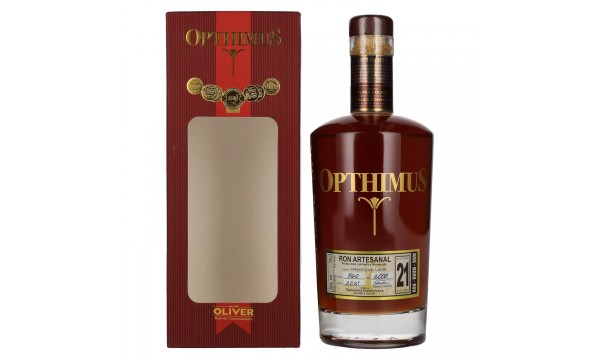 Opthimus 21 Sistema Solera Magna Cum Laude 38% Vol. 0,7l dovanų dėžutėje