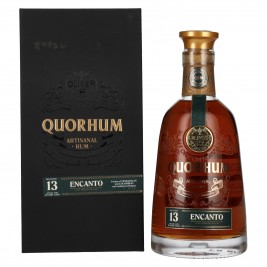 Ron Quorhum 13 Sistema Solera ENCANTO 40% Vol. 0,7l Dovanų dėžutėje