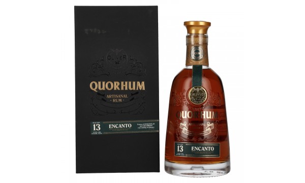 Ron Quorhum 13 Sistema Solera ENCANTO 40% Vol. 0,7l Dovanų dėžutėje