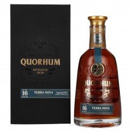 Ron Quorhum 16 Sistema Solera TERRA NOVA 40% Vol. 0,7l dovanų dėžutėje