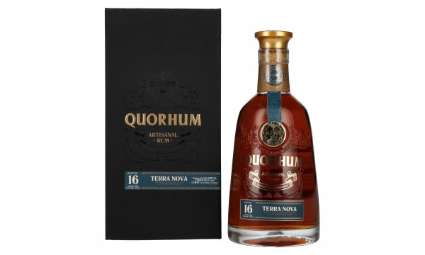 Ron Quorhum 16 Sistema Solera TERRA NOVA 40% Vol. 0,7l dovanų dėžutėje