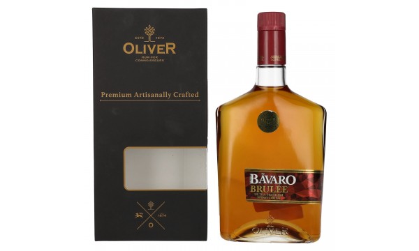 Bãvaro BRULÉE Ultra Premium Spirit Drink 38% Vol. 0,7l dovanų dėžutėje