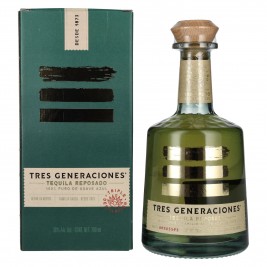 Tres Generaciones Tequila Reposado 100% Agave 38% Vol. 0,7l dovanų dėžutėje