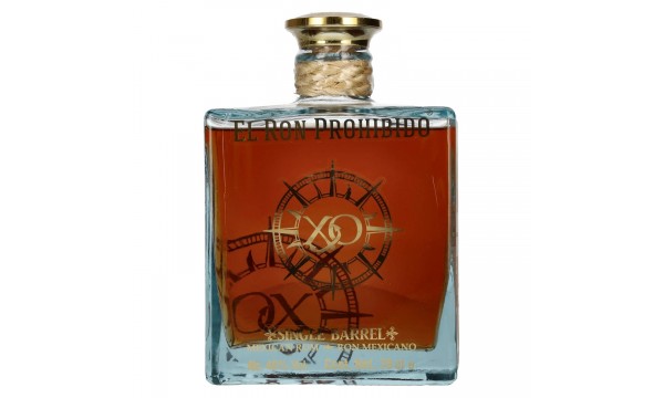 El Ron Prohibido XO Single Barrel Mexican Rum 40% Vol. 0,7l