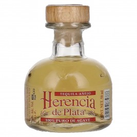 Herencia de Plata AÑEJO Tequila 100% Puro de Agave 38% Vol. 0,05l