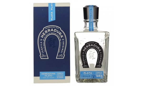 Herradura Tequila PLATA 100% de Agave 40% Vol. 0,7l dovanų dėžutėje