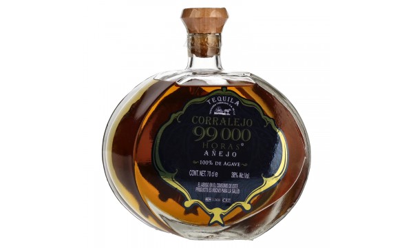 Corralejo Tequila 99,000 HORAS AÑEJO 100% de Agave 38% Vol. 0,7l