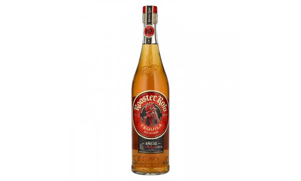 Rooster Rojo AÑEJO Tequila 100% de Agave 38% Vol. 0,7l