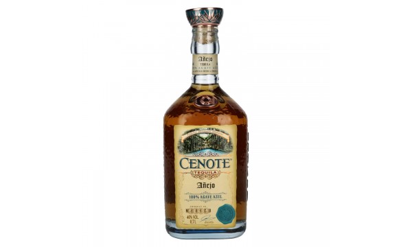 Cenote Tequila Añejo 100% Agave Azul 40% Vol. 0,7l