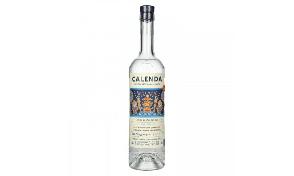 Mezcal Calenda 100% Agave DOP 43% Vol. 0,7l