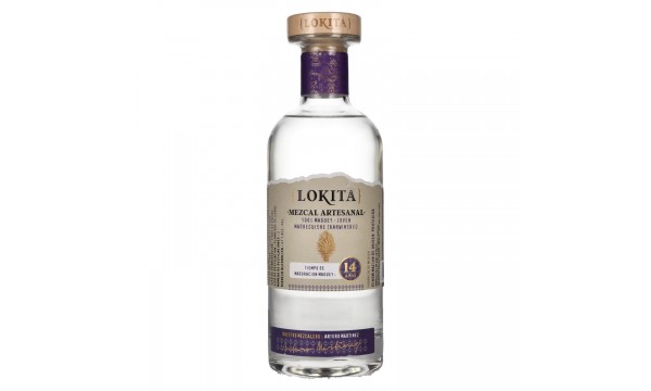 Lokita 14 Años 100% Maguey Mezcal Artesanal 47% Vol. 0,7l