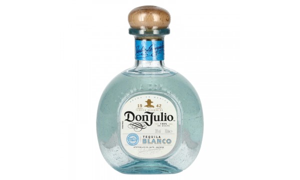 Don Julio Tequila Blanco 100% Agave 38% Vol. 0,7l Don Julio Tequila Blanco 100% Agave 38% Vol. 0,7l