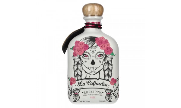 La Cofradia ED. CATRINA Tequila Rosé Reposado 100% de Agave 38% Vol. 0,7l La Cofradia ED. CATRINA Tequila Rosé Reposado 100% de Agave 38% Vol. 0,7l