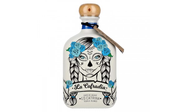 La Cofradia ED. CATRINA Tequila Blanco 100% de Agave 38% Vol. 0,7l