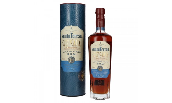 Santa Teresa 1796 Triple Aged Solera Rum 40% Vol. 0,7l dovanų dėžutėje