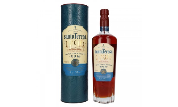 Santa Teresa 1796 Triple Aged Solera Rum 40% Vol. 1l dovanų dėžutėje