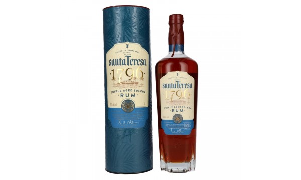 Santa Teresa 1796 Triple Aged Solera Rum 40% Vol. 1l dovanų dėžutėje